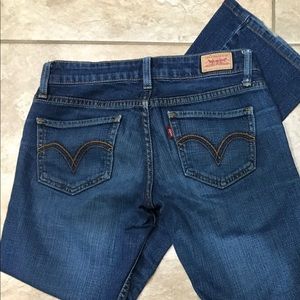 Levis Super Low Bootcut Jeans